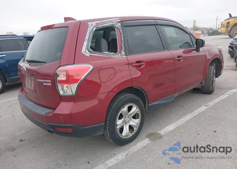 2017 Subaru Forester 2.5I from USA, damaged, VIN JF2SJAAC0HG462373